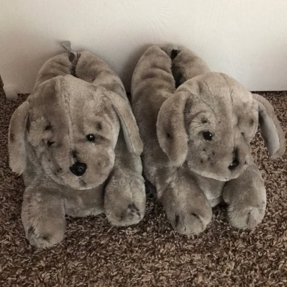 Puppy slippers